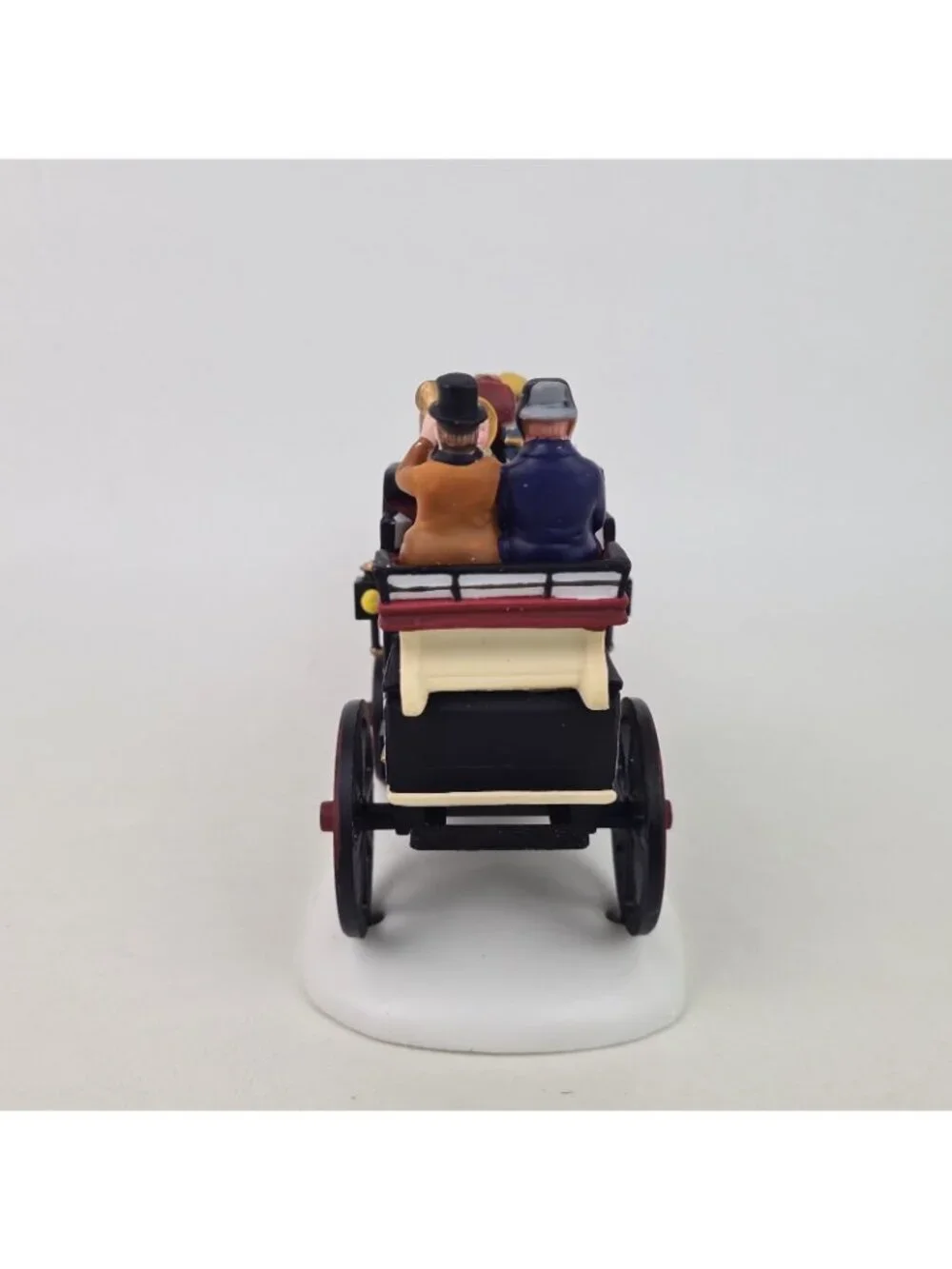 Department 56 Holiday Coach 5561-1 Heritage Village Porcelain Accessory Vntg